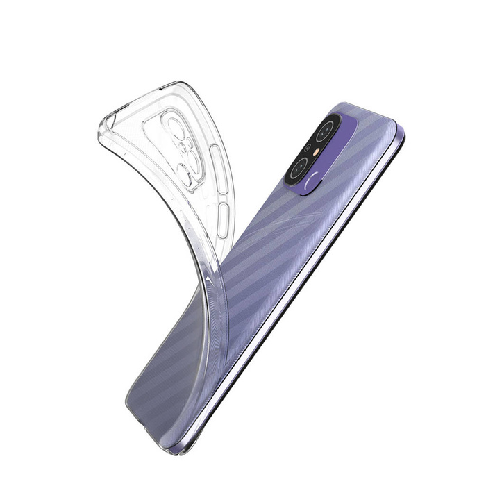 Ultra průhledný 0,5mm kryt pro Xiaomi Redmi 11A / Poco C55 / Redmi 12C Thin Cover Transparent