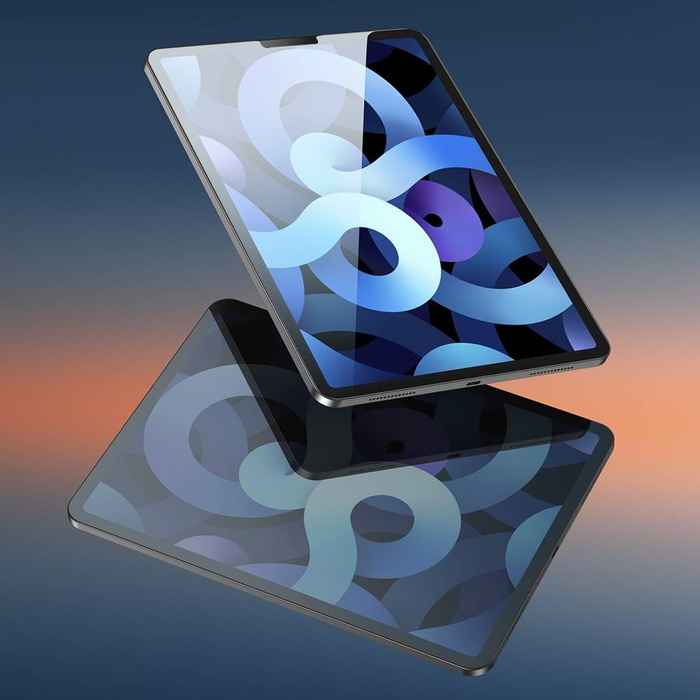Baseus 2x celoskleněná fólie 0,3 mm ochranná Folie pro iPad Pro 12,9'' 2021 (5. gen.) / 2020 (4. gen.) / 2018 (3. gen.) s montážní sadou