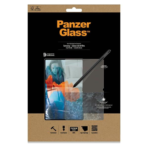 PanzerGlass E2E Super+ Samsung Tab S8 Ultra Case Freundlich