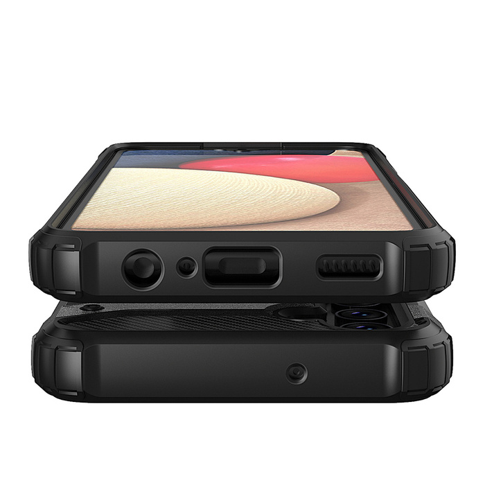 Hybrid Armor Case Tough Rugged Cover para Samsung Galaxy A13 5G negro