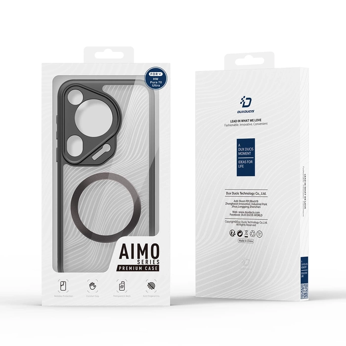 Dux Ducis Aimo Mag case with MagSafe for Huawei Pura 70 Ultra - black