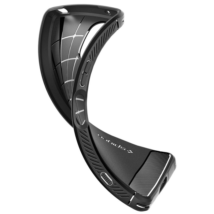 Hülle Spigen Rugged Armor MATTE Sony Xperia 5 V Schwarz