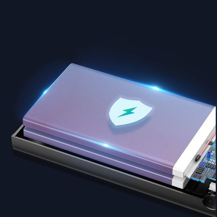 Power bank Baseus Adaman con carga rápida 20000mAh 22.5W + cable USB C 3A 0.3m negro