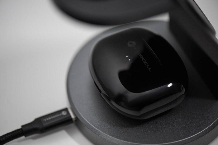 Słuchawki bezprzewodowe douszne Forcell F-Audio TWS Clear Sound czarne
