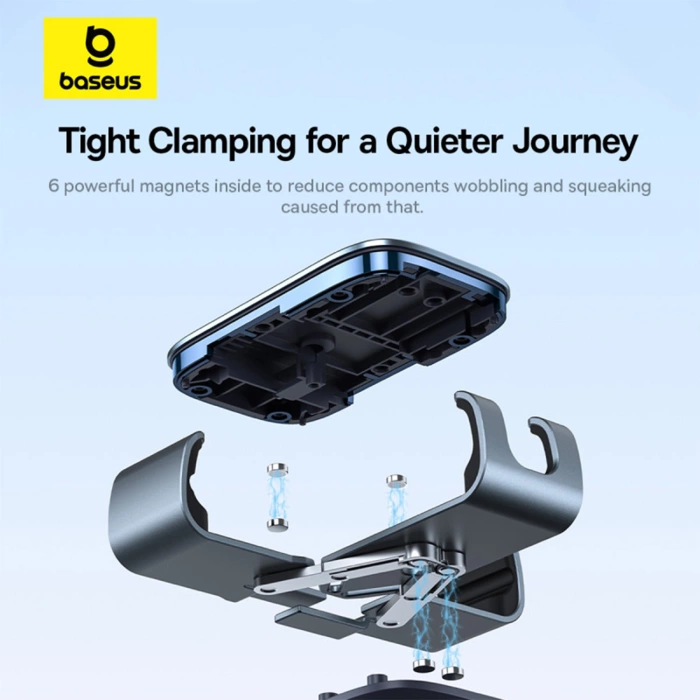 Baseus Metal Age 3 BS-CM028 gravity car air vent holder - gray