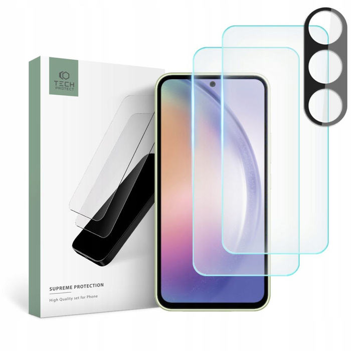 Tempered Glass Tech-protect Supreme Set Galaxy A54 5G Klar