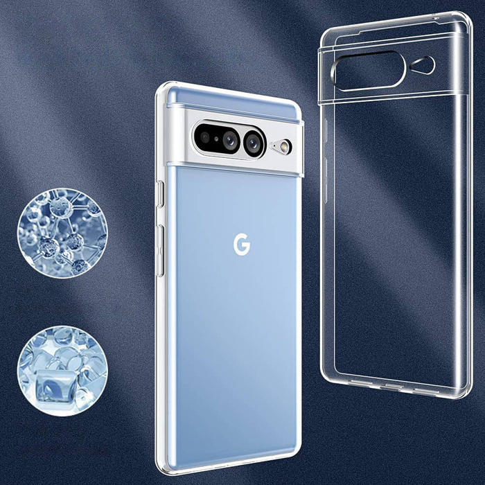 Ultra Clear 0.5mm etui Google Pixel 7 Pro żelowy pokrowiec na tył plecki przezroczysty