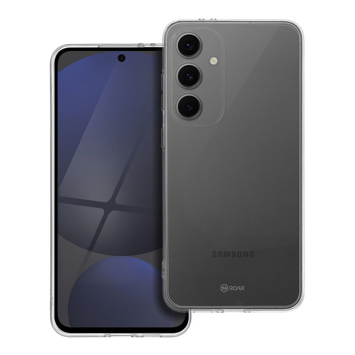 ROAR futerał ALL DAY COLORFUL JELLY do SAMSUNG S24 FE 5G transparentny