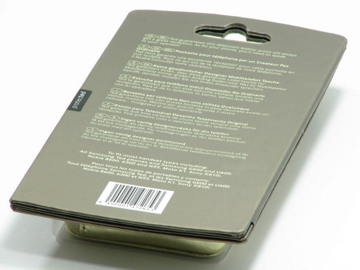 Ted Baker Telefon BriefHülle Fall Gold Universal