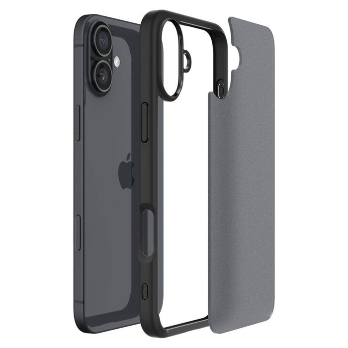 iPhone 16 Spigen Ultra Hybrid Frost Black Case