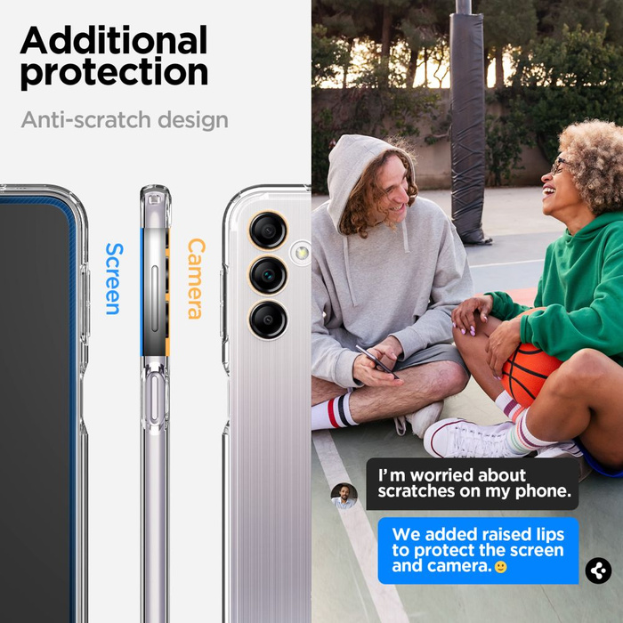 Funda Spigen Ultra Hybrid Galaxy A14 4G / Lte Cristalino