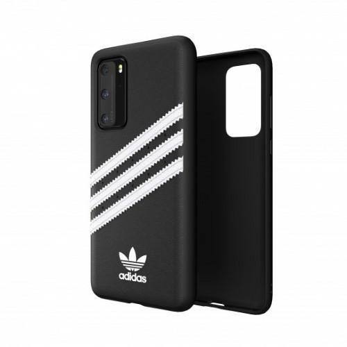 Pouzdro ADIDAS ORIGINALS Huawei P40 Moulded PU SS20 Black White Case