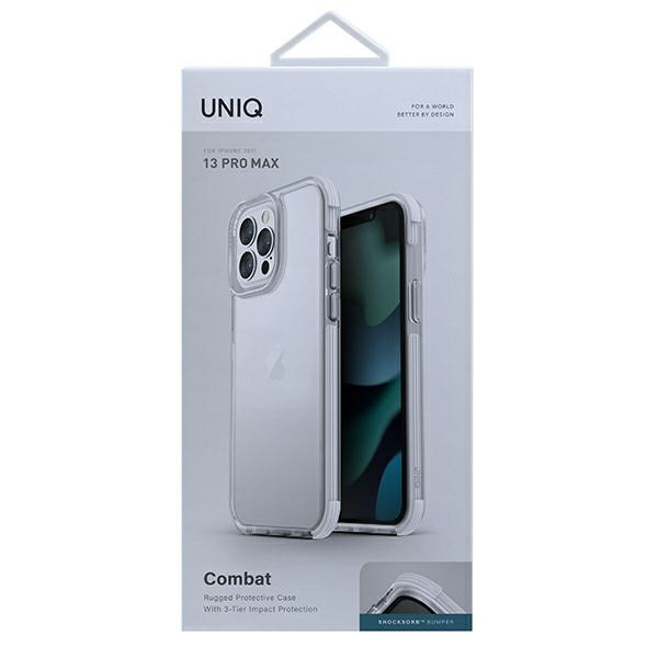 Custodia Uniq Combat iPhone 13 Pro Max 6,7&quot; bianca/bianca