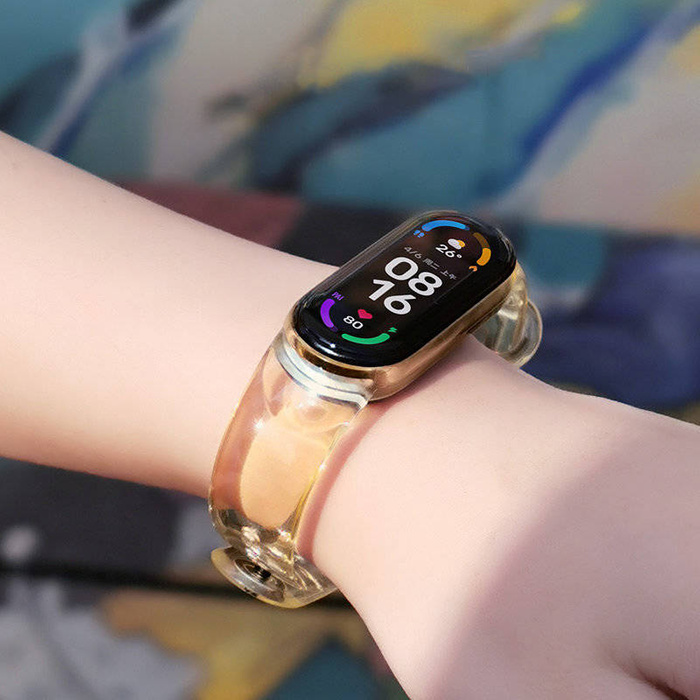 Ersatz-Silikonarmband für Xiaomi Mi Band 6 / 5 blau