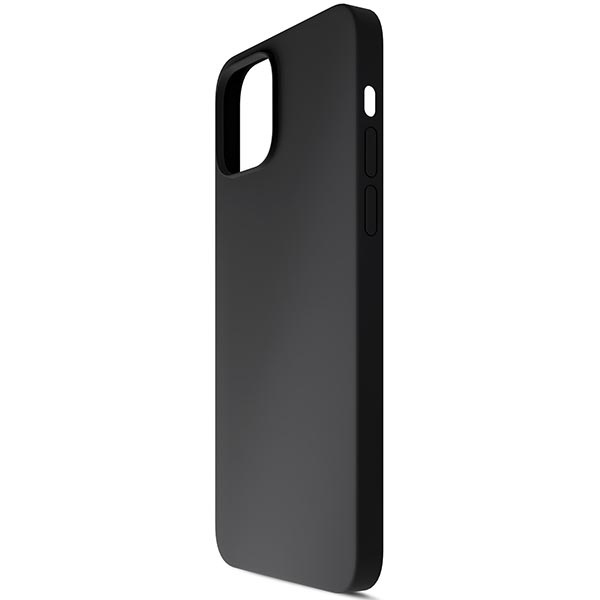 3mk Silicone Case iPhone 13 6.1" black/black