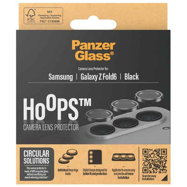 PanzerGlass Hoops Camera Sam Z Fold6 F956 7373 camera lens protector hoop optic rings