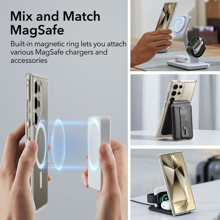 Case Esr Ch Halolock MagSafe Samsung Galaxy S24 Ultra Clear Case