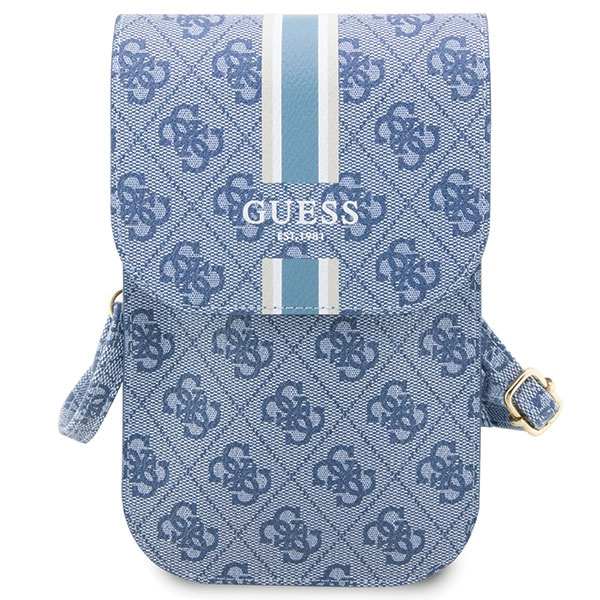 Sac à main Guess GUWBP4RPSB bleu/bleu 4G Stripes