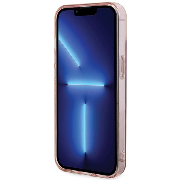 Etui Karl Lagerfeld KLHMP15SHFCCNOP iPhone 15 6.1" różowy/pink hardcase IML Choupette MagSafe Case