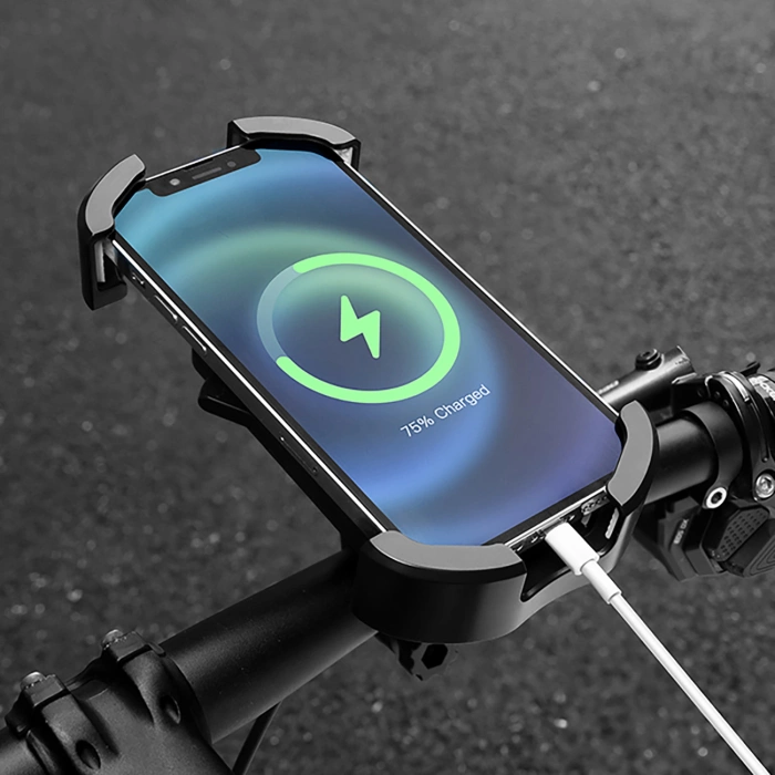 Rockbros 25210032005 Držák na telefon zrcátka na motorku – černý