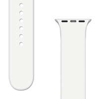 Cinturino in silicone Watch in silicone APS 8/7/6/5/4/3/2 / SE (45/44 / 42 mm) Cinturino cinturino bianco