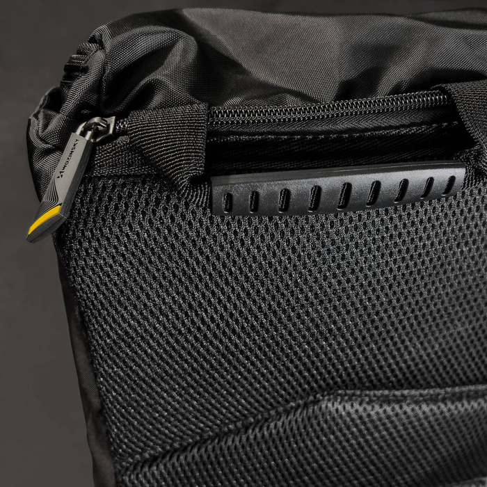 Wozinsky Voyage Sac de Sport Sac à Dos Bagage à Main 40x20x25 cm pour Avion Noir (WSB-B01)