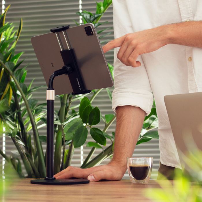 ZM-17 Support de tablettes de bureau Wozinsky noir