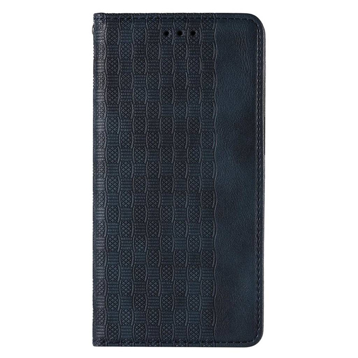 Magnet Strap Case Case pro Samsung Galaxy S22 Ultra Pouch Wallet + Mini Lanyard Pendant Blue