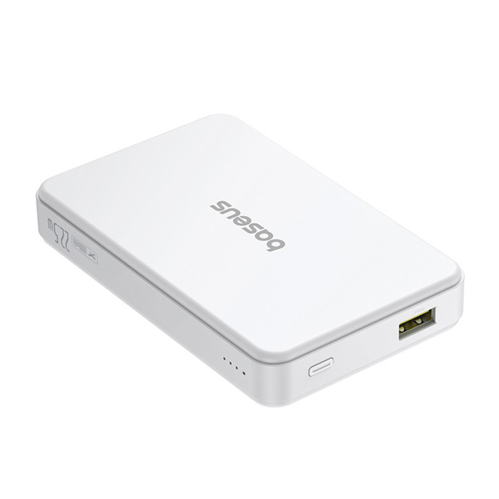 Powerbank magnetyczny Baseus Airpow2 Qi2 10000mAh 22,5W (biały)