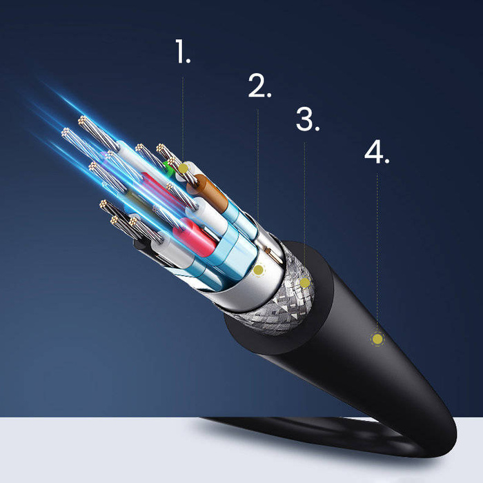 Câble Ugreen DisplayPort 1.2 4K 3 m noir (DP102 10212)