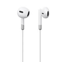 In-ear wired mini jack headphones with remote control Joyroom JR-EW01 - white