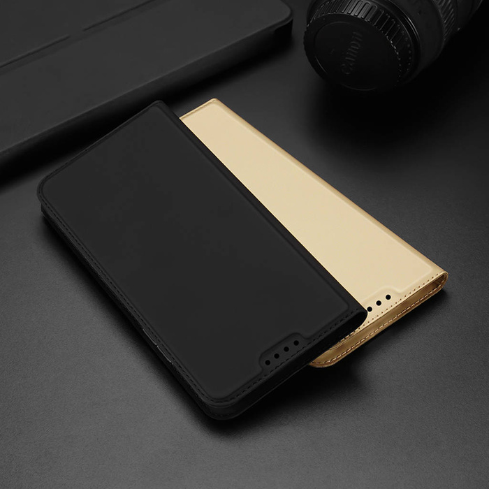 Dux Ducis Skin Pro funda para Oppo Reno 8 flip cover tarjetero soporte negro
