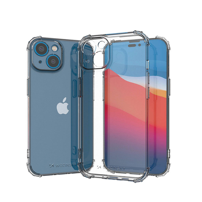 Obal Wozinsky Anti Shock Obal Pro iPhone 14 Plus Pancéřový kryt Transparentní Case