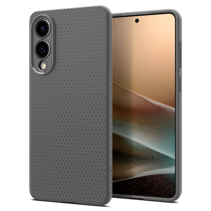 Funda Spigen Liquid Air Galaxy S25 Edge Marble Grey