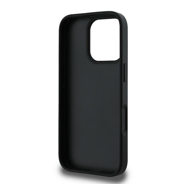 Etui Guess iPhone 16 Pro 6.3" czarny/black hardcase 4G Big Logo