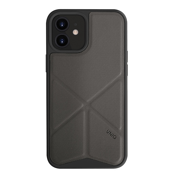 UNIQ case Transforma iPhone 12 mini 5.4" grey/chaRCoal grey