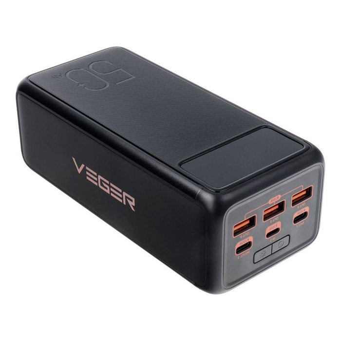 Powerbank Veger Tank Boost (W5001C) PD QC3.0 5A 130W 56000 mAh czarny
