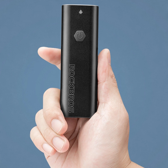 Rockbros 24310006001 přední světlo na kolo 400 lm + micro USB kabel - USB-A - černý