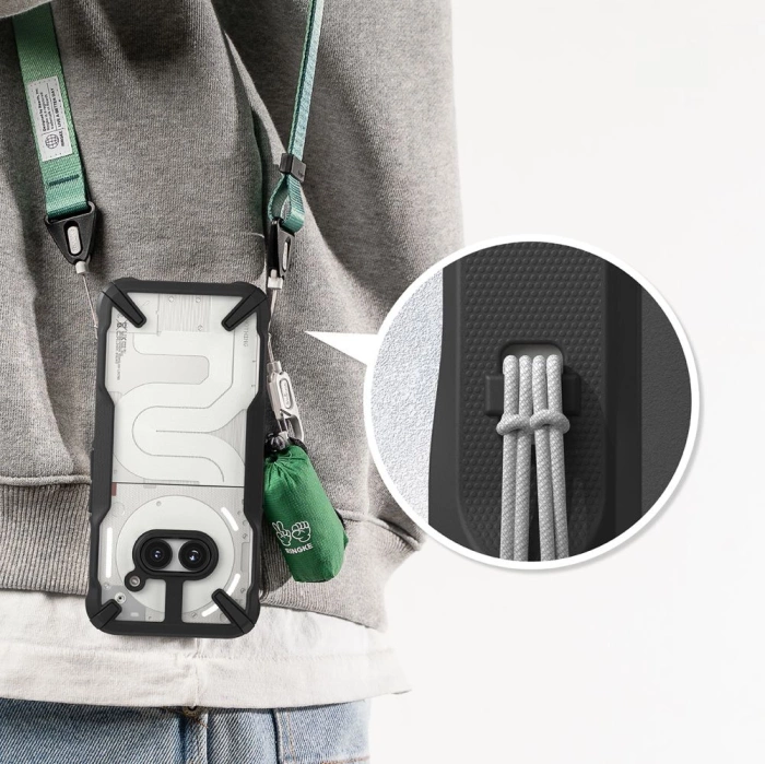 Etui Ringke Fusion X Nothing Phone 2a Black Case