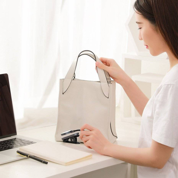 Baseus mini lampa LED lampa s klipově šedou (DGRAD-0G)