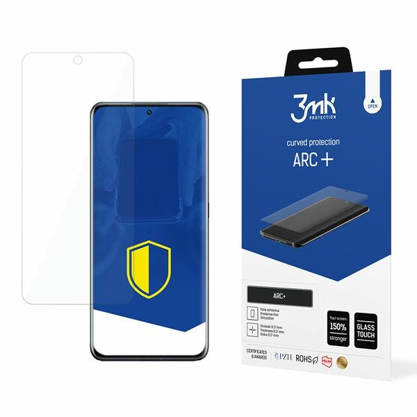 Película de pantalla 3MK ARC+ FS Xiaomi 12 / 12X Película de pantalla de pantalla completa
