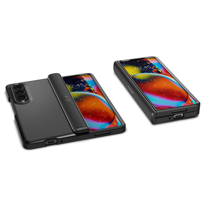 Cover Spigen Slim Armor PRO GALAXY Z FOLD 4 NERO
