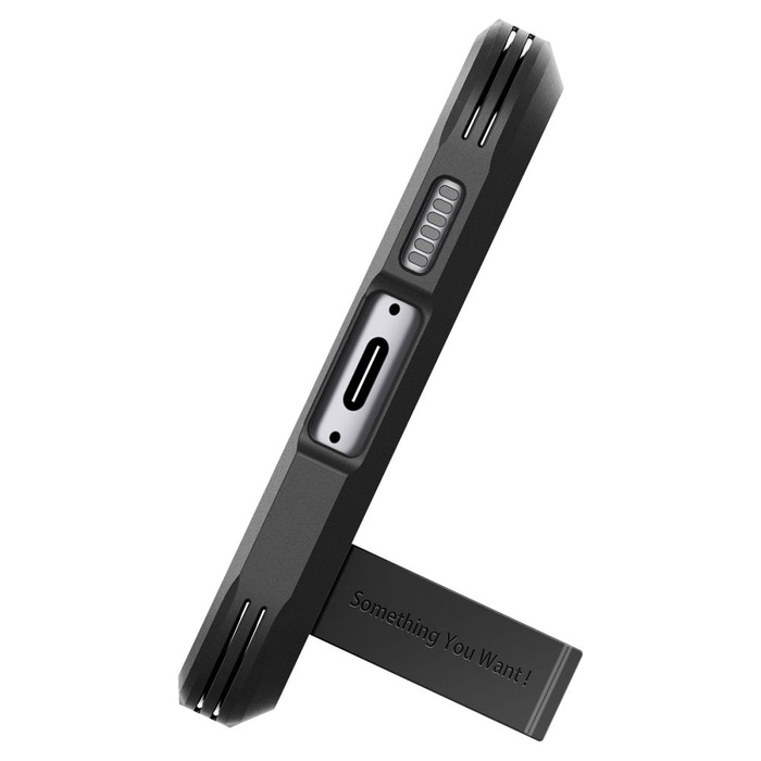 Coque Spigen Tough Armor Galaxy S23 FE Noir Case