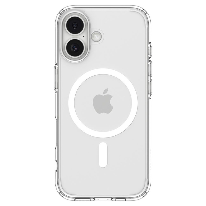 Funda Spigen IPhone 17 Ultra Hybrid Mag MagSafe TRANSPARENTE/BLANCO