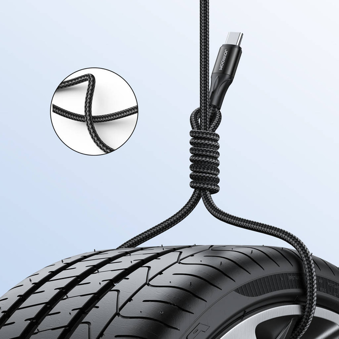 Joyroom kabel pro rychlé nabíjení / přenos dat USB typu C - USB typu C PD 60W 2m černý (S-2030N1-60)