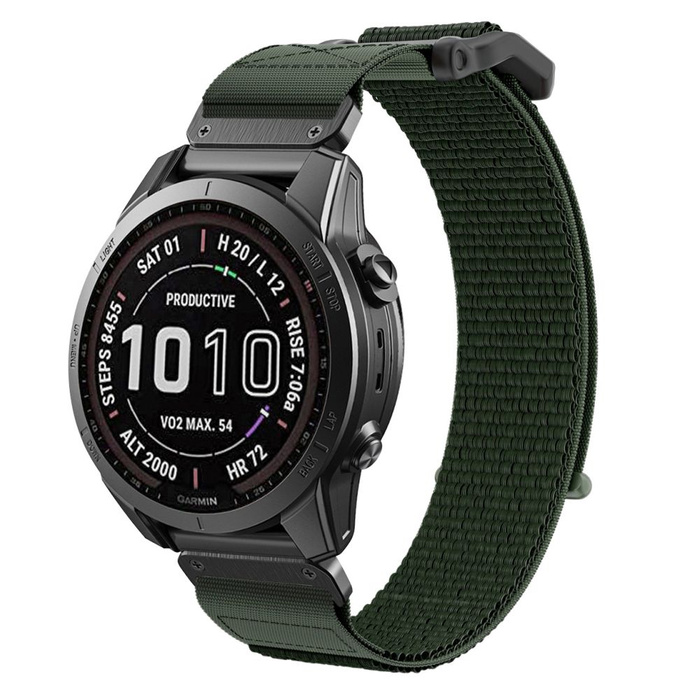 Armband Tech-protect Scout Garmin Fenix 5 / 6 / 6 Pro / 7 Militärgrün