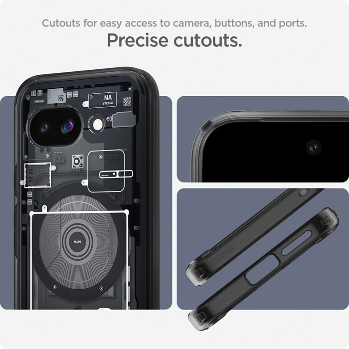 ETUI SPIGEN GOOGLE PIXEL 9A ULTRA HYBRID MAG MAGSAFE ZERO ONE BLACK