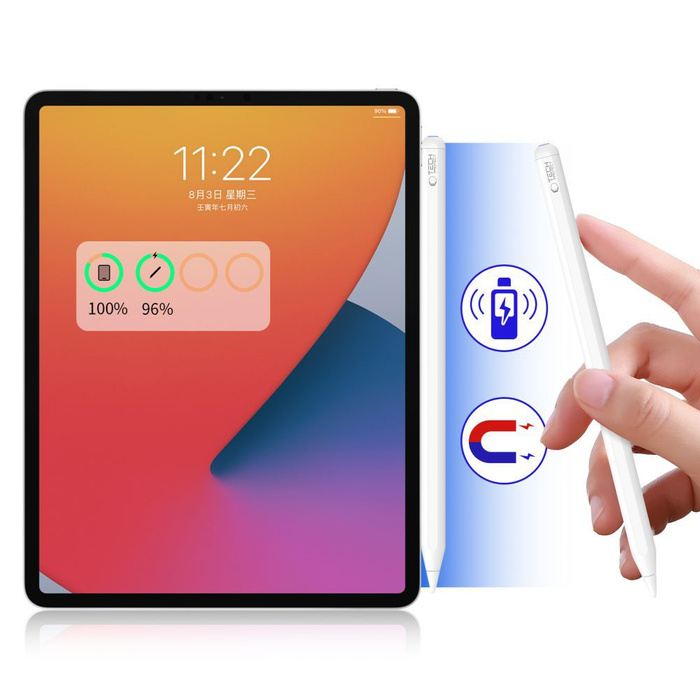 TECH-PROTECT DIGITAL STYLUS PEN "2" Eingabestift IPad WEISS