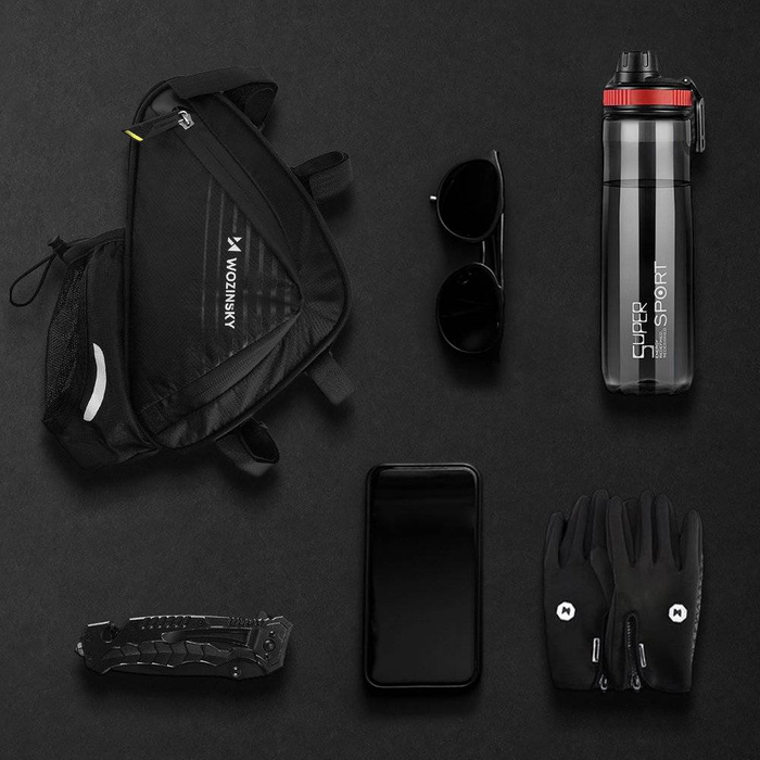 Wozinsky frame bottle bag black (WBB23BK)