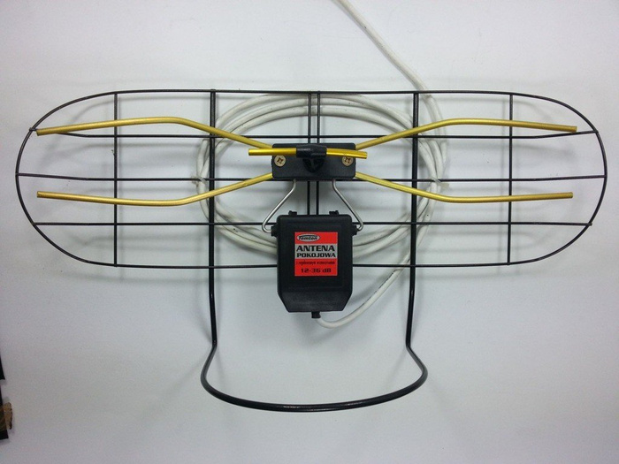 Tomton Room Antenna with Gain Control 12-36db